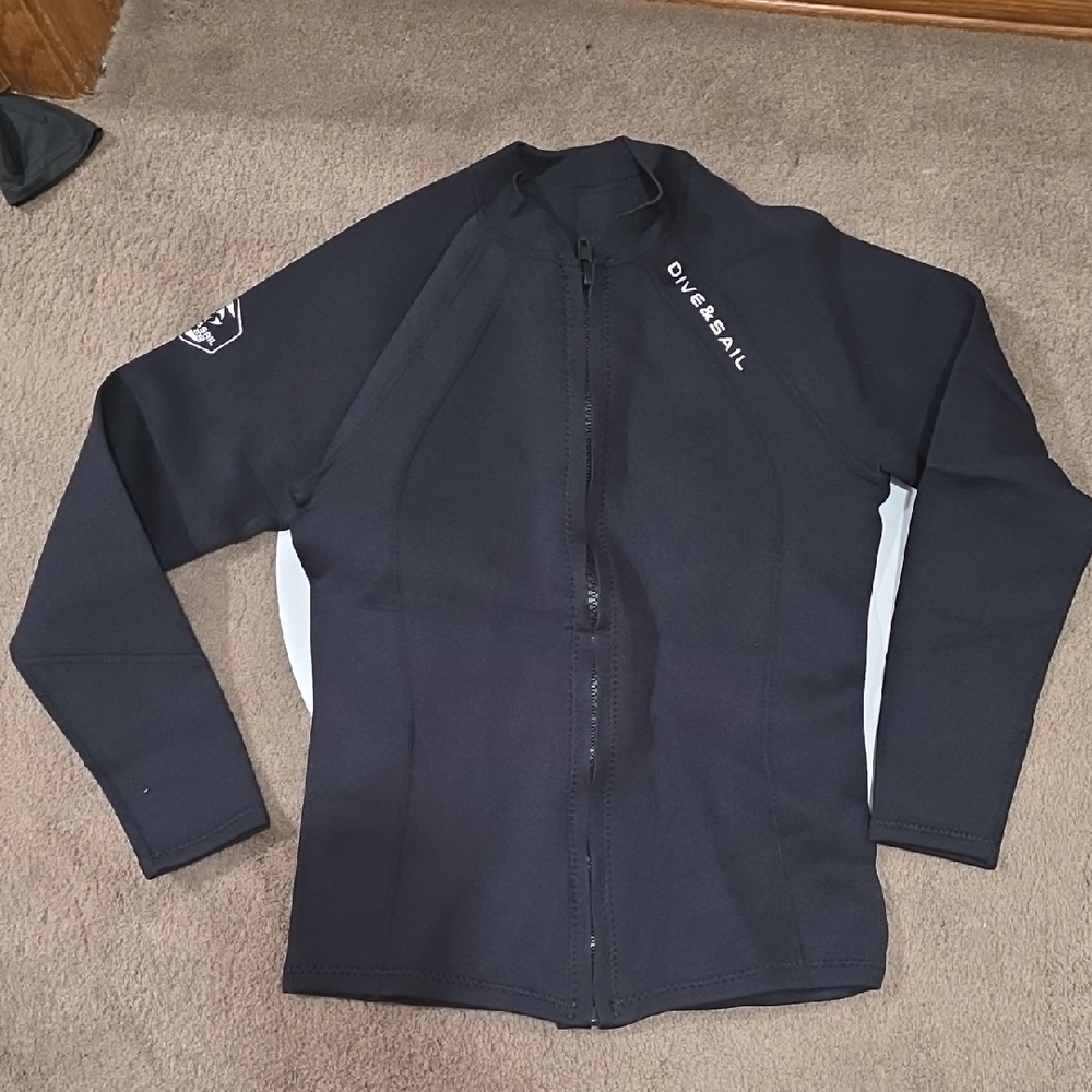 Dive & Sail Women's Black Swim Jacket